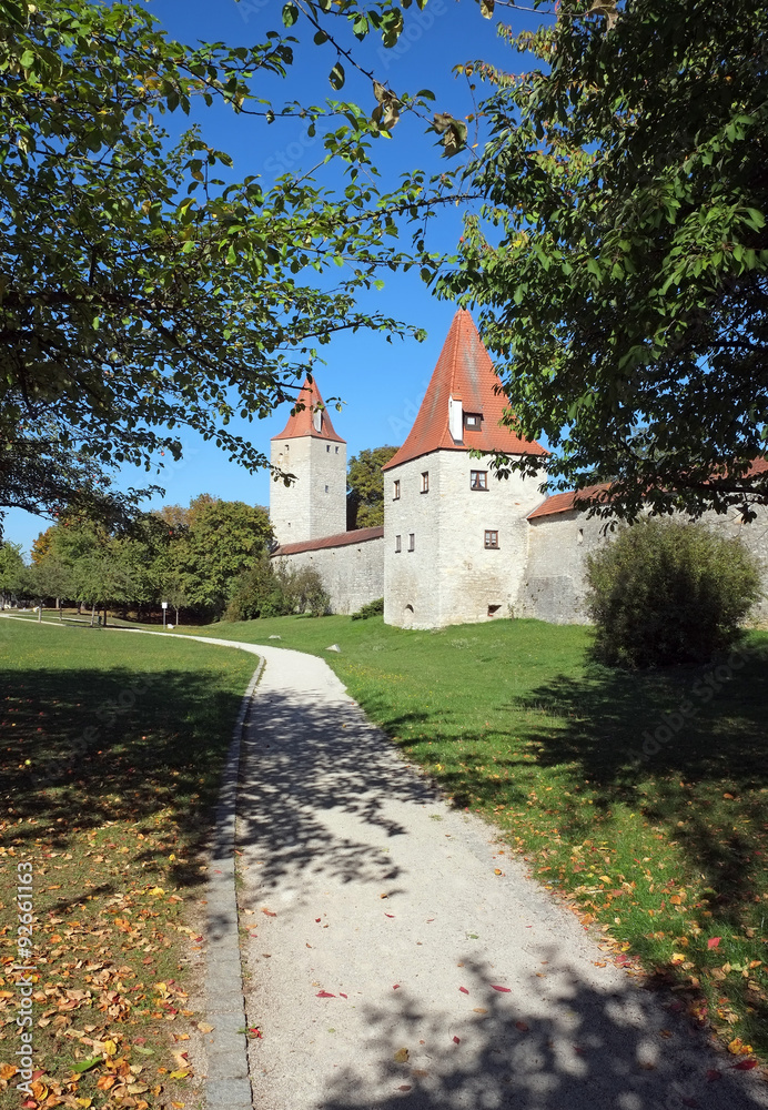 Stadtmauer in Berching Stadtmauer in Berching
