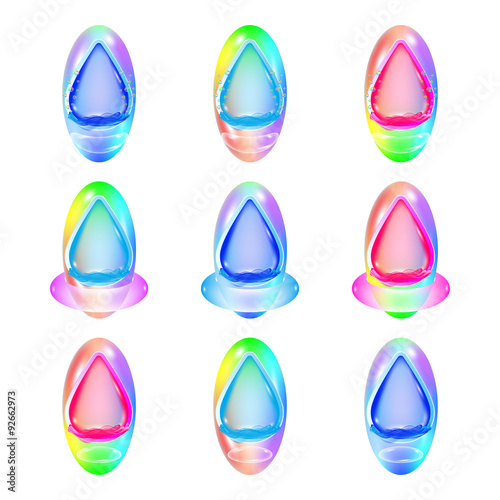 Drops frames 1 / Vector design made in Illustrator 10
A beautiful frame drops