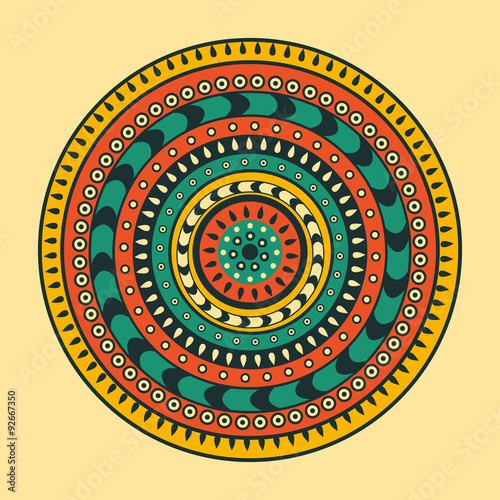 circle background with many details