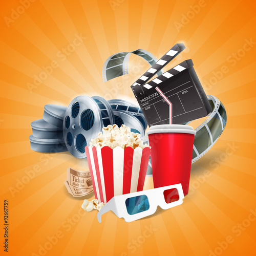 MOVIE DRINK AND POP CORN
