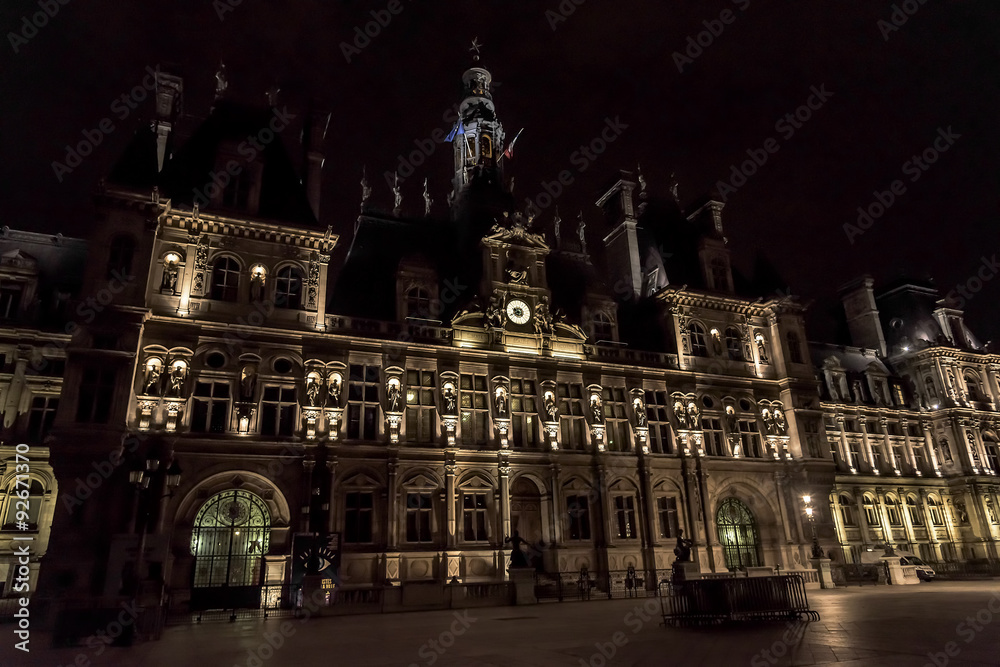 Paris City Hall.