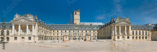 Palais des Ducs de Bourgogne  in a sunny summer day