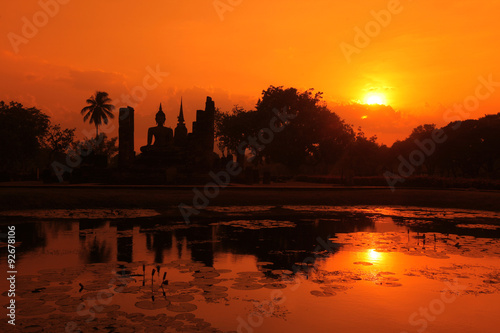 ASIA THAILAND SUKHOTHAI TEMPLE MAHATHAT