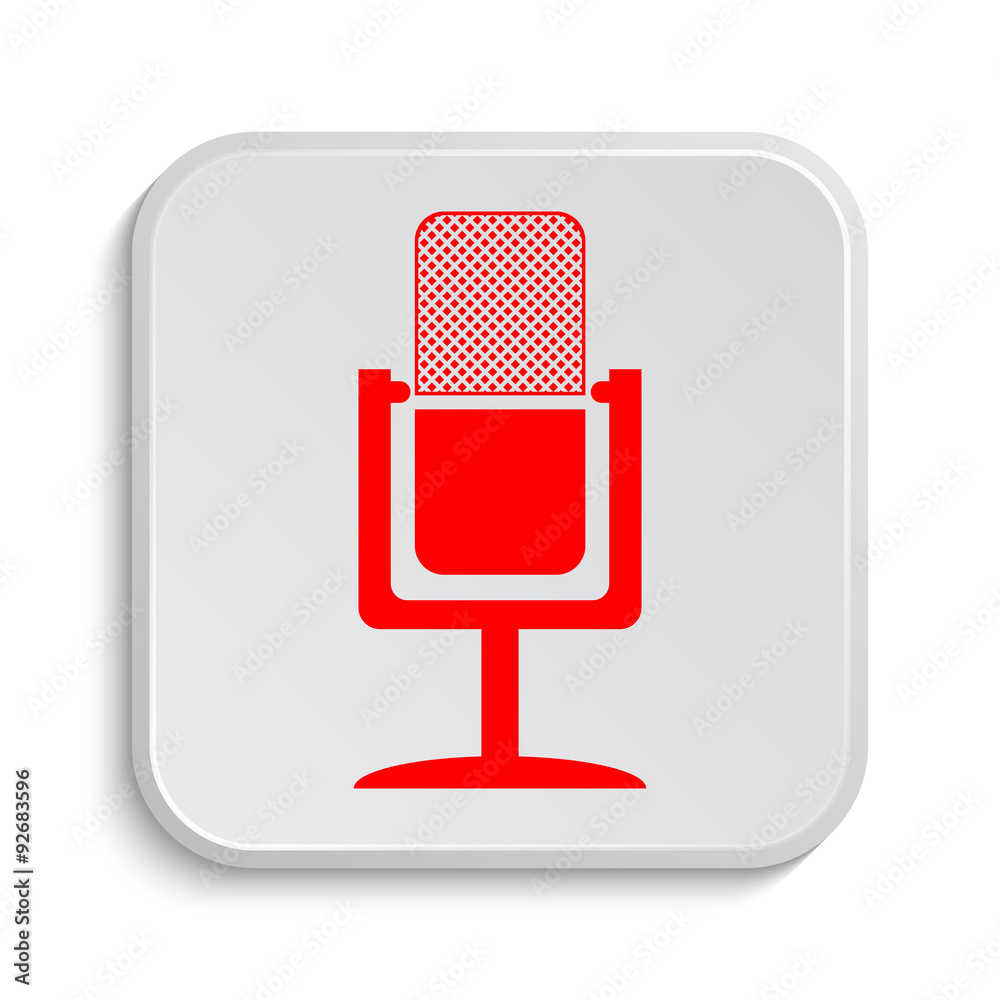 Fototapeta premium Microphone icon