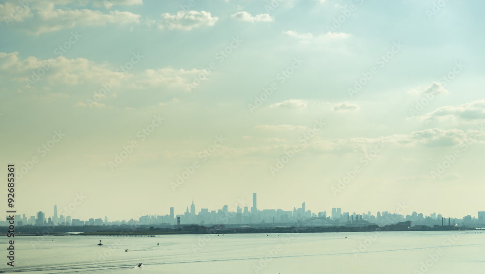Obraz premium View of Manhattan skyline