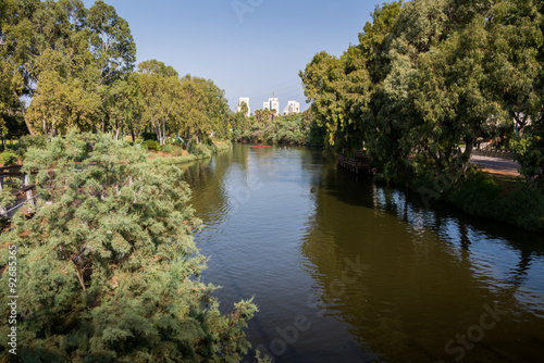 Yarkon River in Tel Aviv