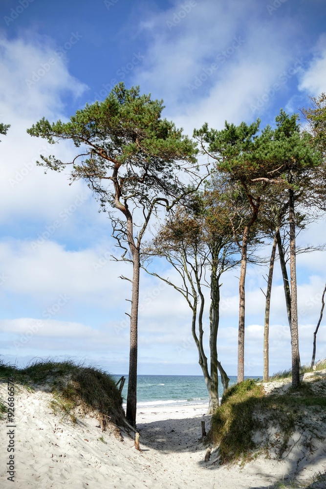 Strandzugang Weststrand 