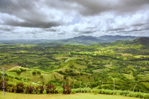 Valley in the mountains