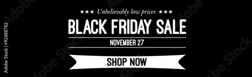 Black friday sale web banner deals