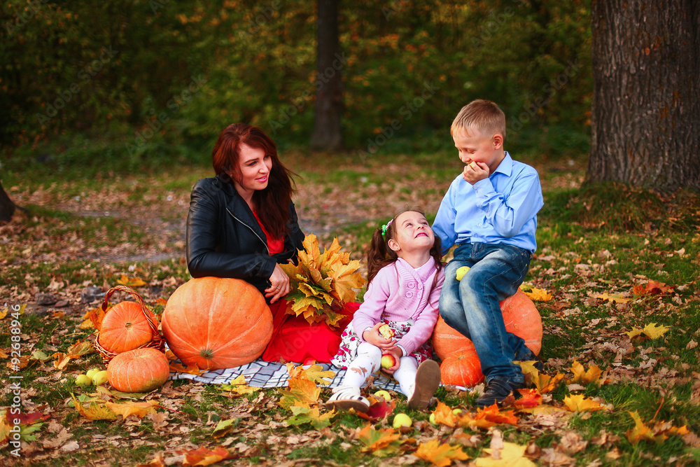 Fototapeta premium Family.