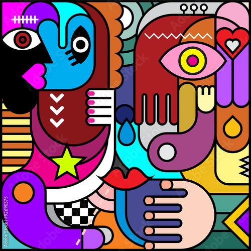Abstract Art Vector Illustration