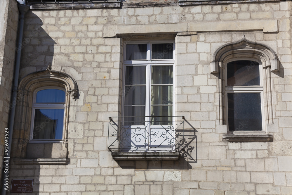 Architecture of Tours, Indre-et-Loire, France Architecture of Tours, Indre-et-Loire, France