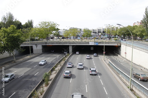 Photography Trafic routier sur le périphérique à Paris