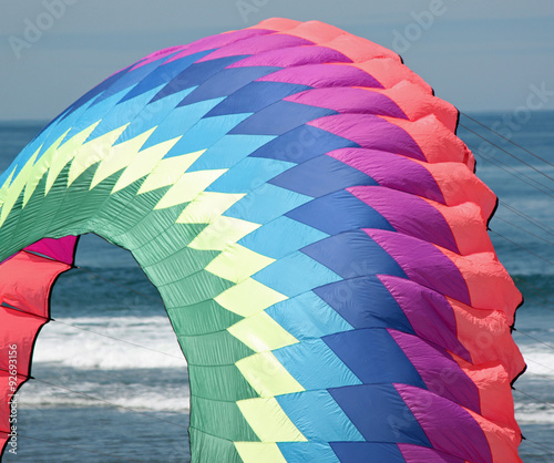 Colorful Kite at the Beach