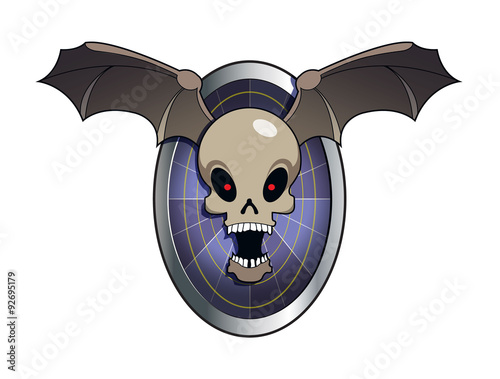 Skull Bat / A flying skull
