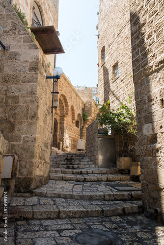 Fototapeta Naklejka Na Ścianę i Meble -  Jaffa alley