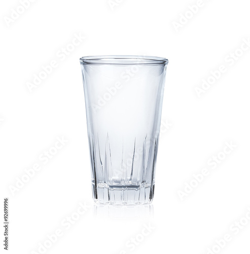 glass isolated on white background.
