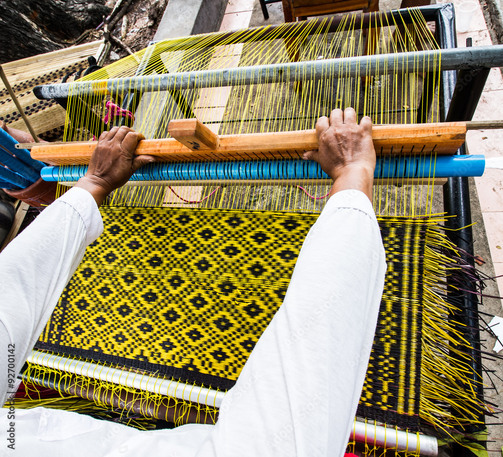 Floor mat making Stock Photo Adobe Stock