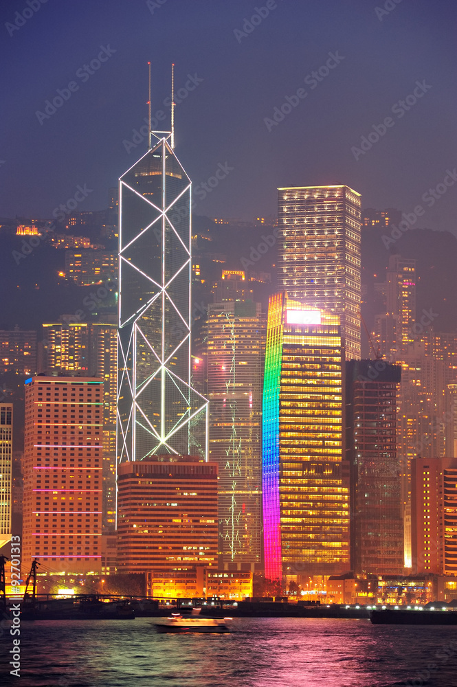 Obraz premium Bank of China Tower Hong Kong