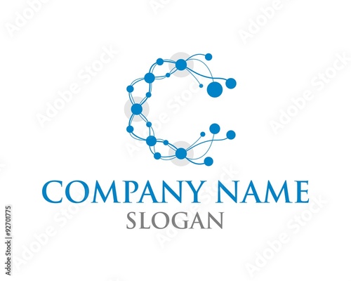 Cancer molecules logo