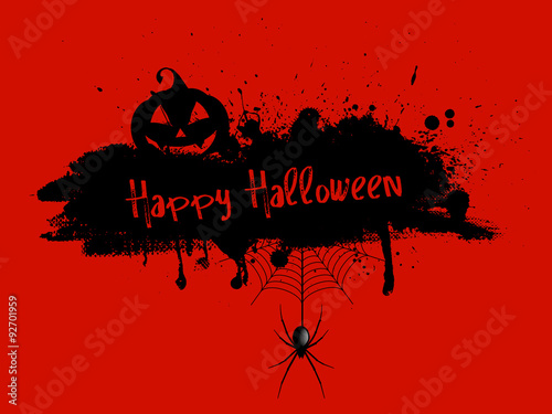Grunge Halloween background