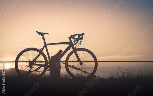 silhouette bike