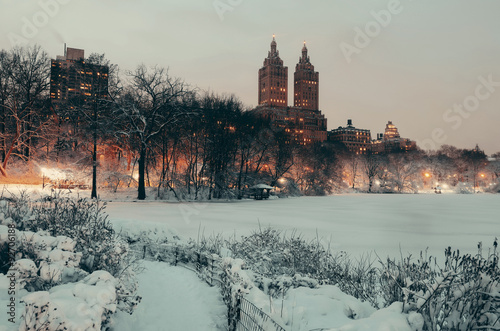 Central Park winter
