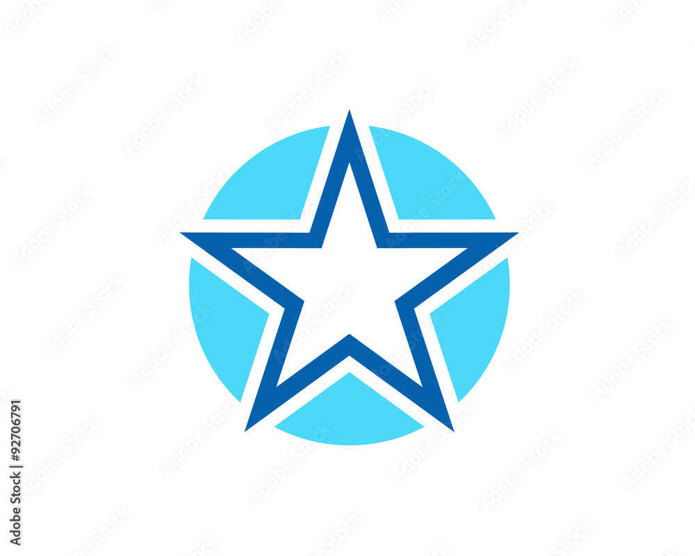 Fototapeta premium One Star Abstract v4