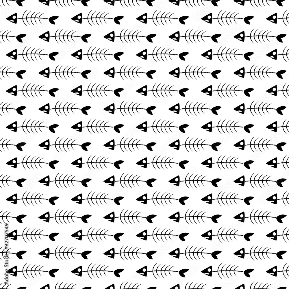 Fish bones pattern Fish bones pattern