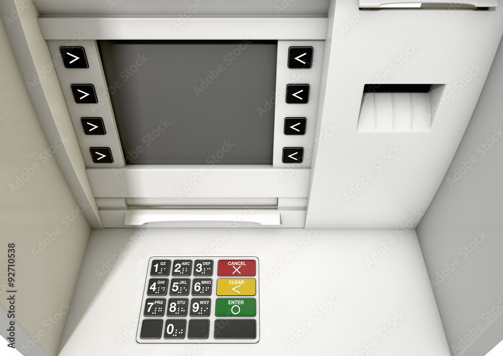 Atm Facade Closeup Atm Facade Closeup