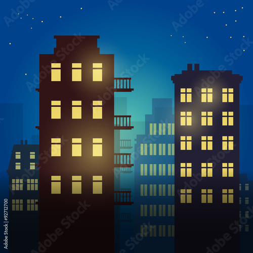 City at night
