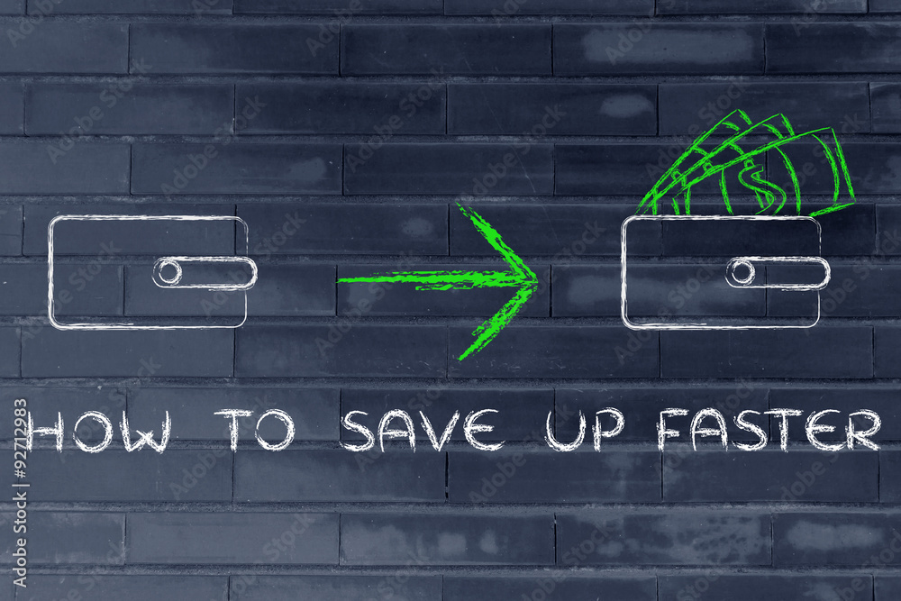 how to save up faster