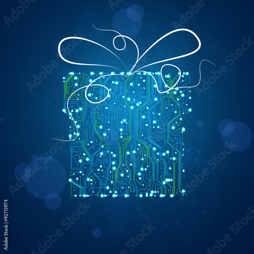 circuit board background