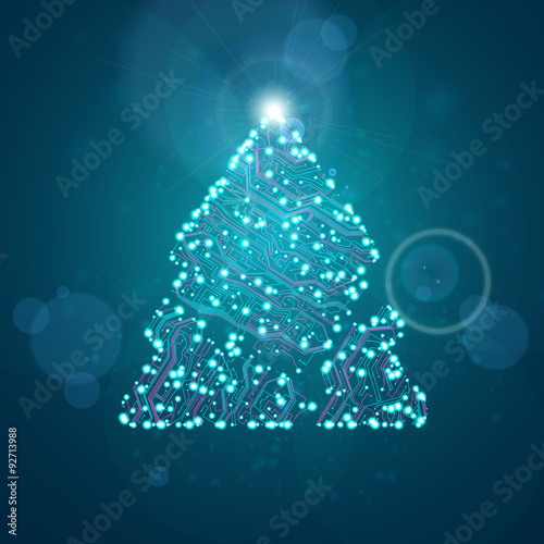 circuit board background