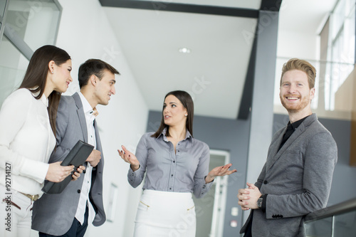 Young people in the office