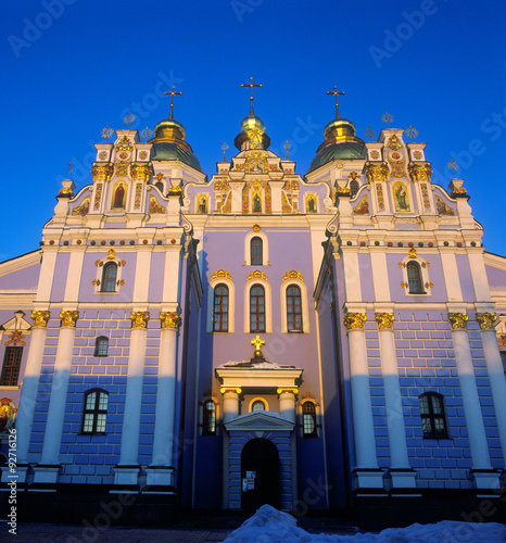 Saint Michael's cathedral in Kyiv, Ukraine.