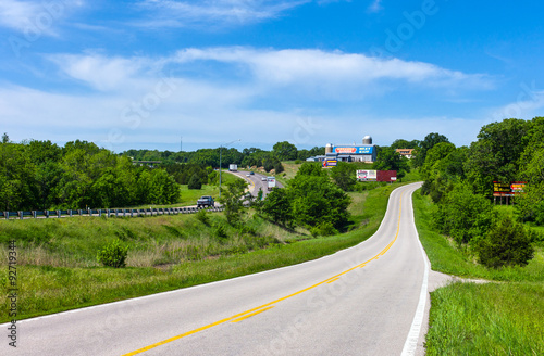 U.S.A. Missouri, the Route 66 near Stanton
