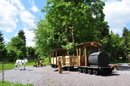 Laura-Bahn bei Frauenwald / Thüringen photo