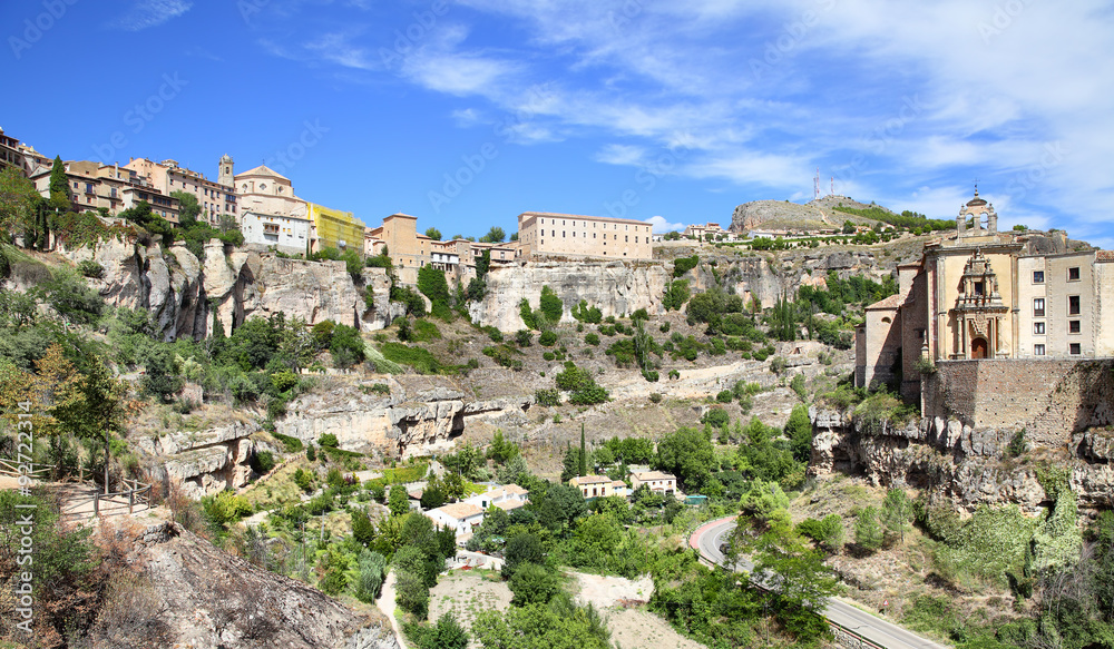 Panoramic view of Cuenca