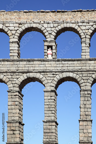 Fototapeta Ancient Roman aqueduct