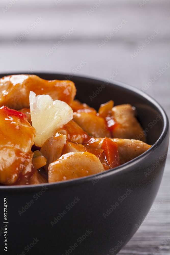 Chinese chicken sweet and sour sauce Chinese chicken sweet and sour sauce