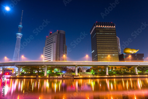 Tokyo skyline   Japan.