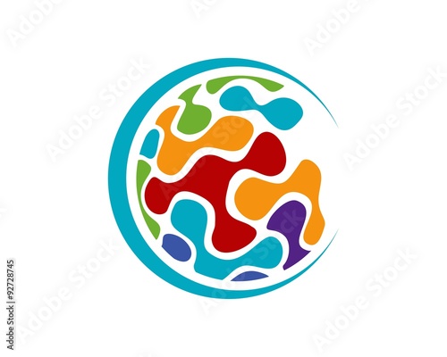 Network T letter logo icon template 2
