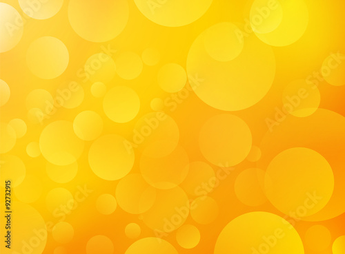 yellow orange background with bokeh