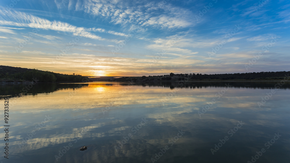 Anochecer en Extremadura