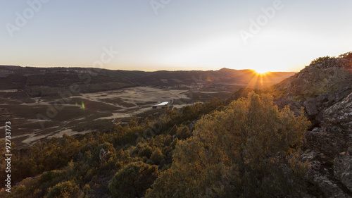 Obraz na płótnie Paisaje de Extremadura w salonie
