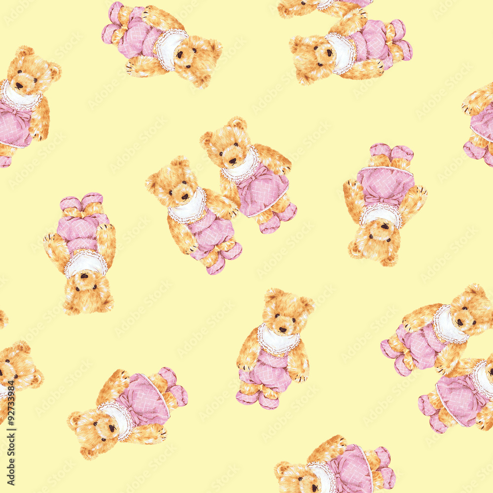 Obraz premium 赤ちゃんクマの柄