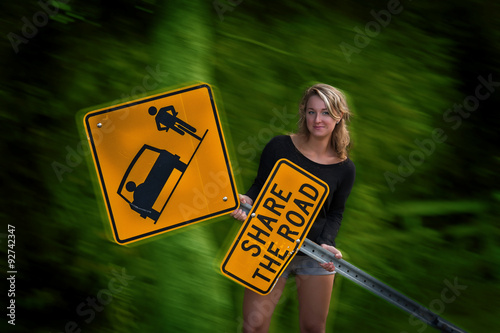 Share The Road/Your text Here