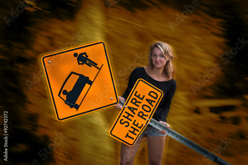 Share The Road/Your text Here