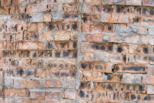 The old brick wall